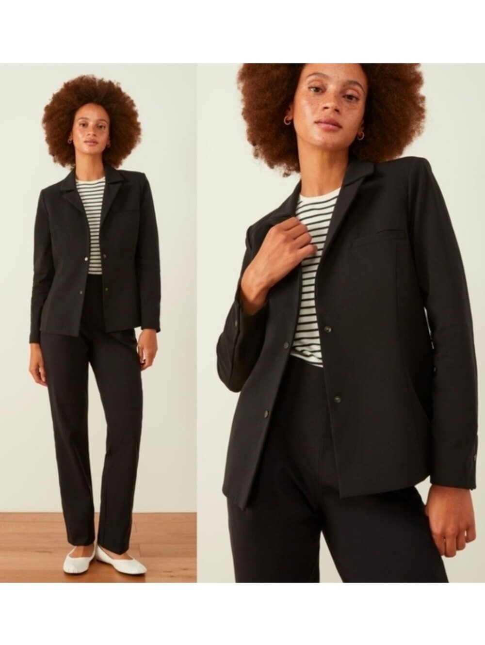 ADAY Turn It Up Blazer Black